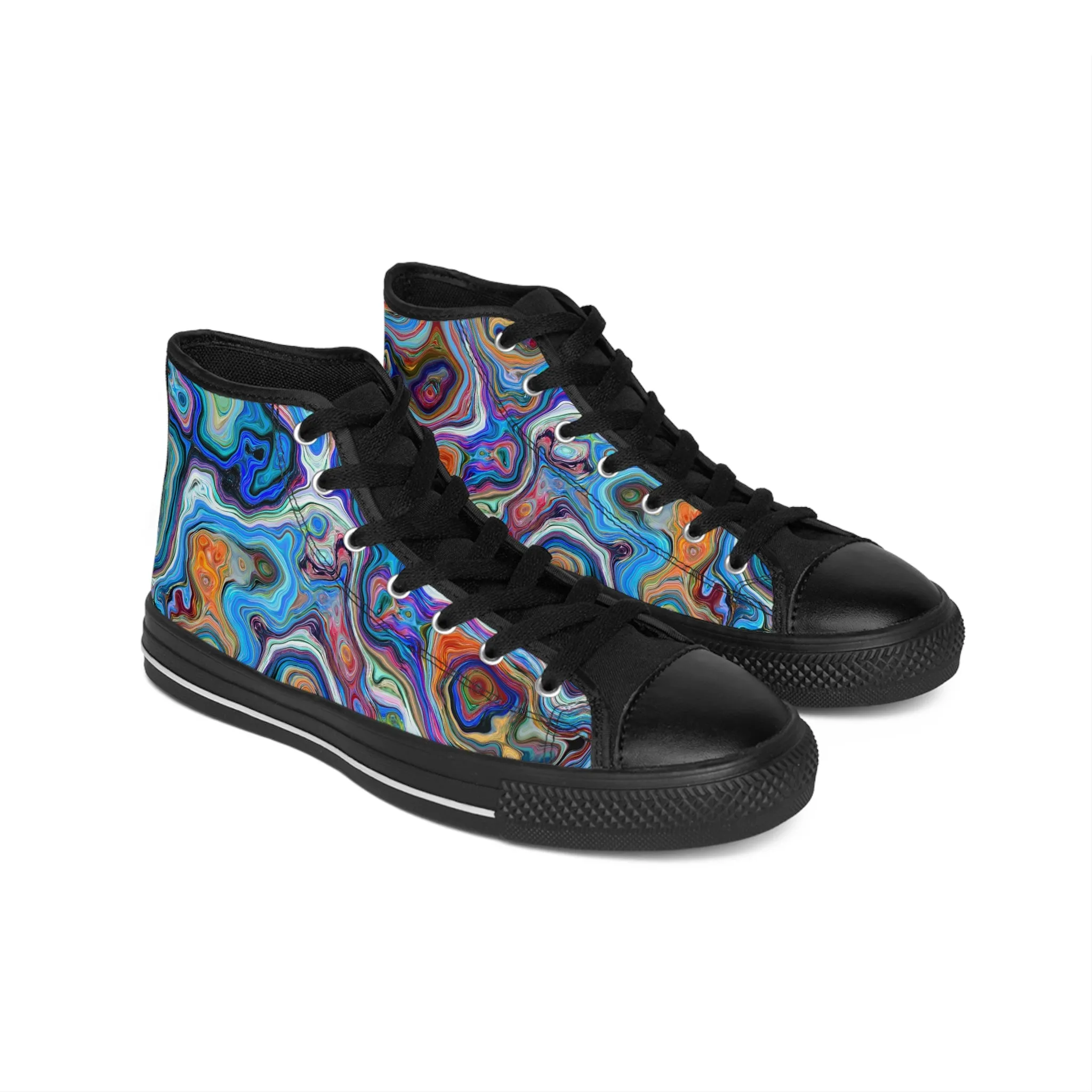 Trippy Liquid - Inovax Women's Classic Sneakers