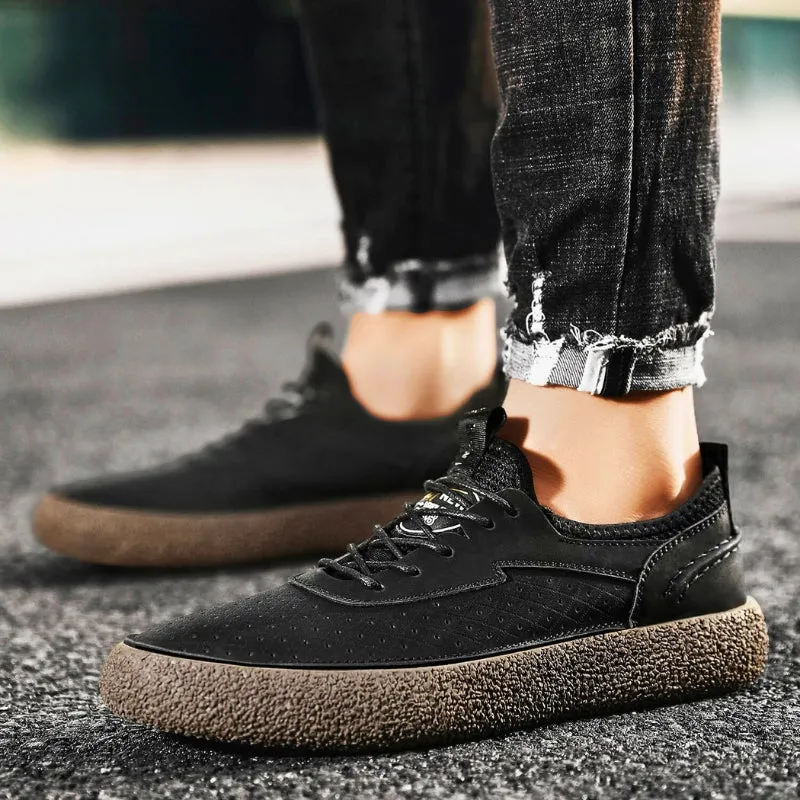 VERT GENUINE LEATHER SNEAKERS