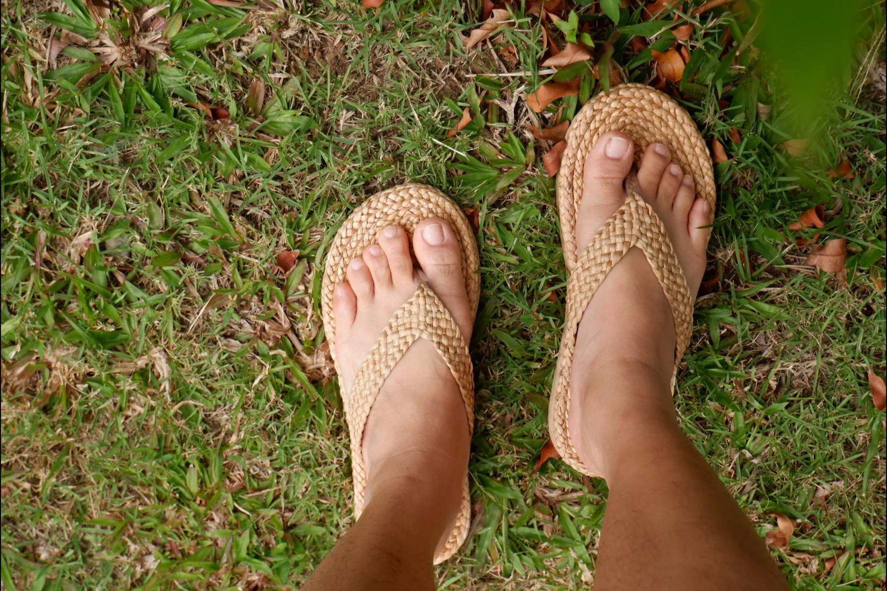 water hyacinth sandals Beach Sandals straw sandals