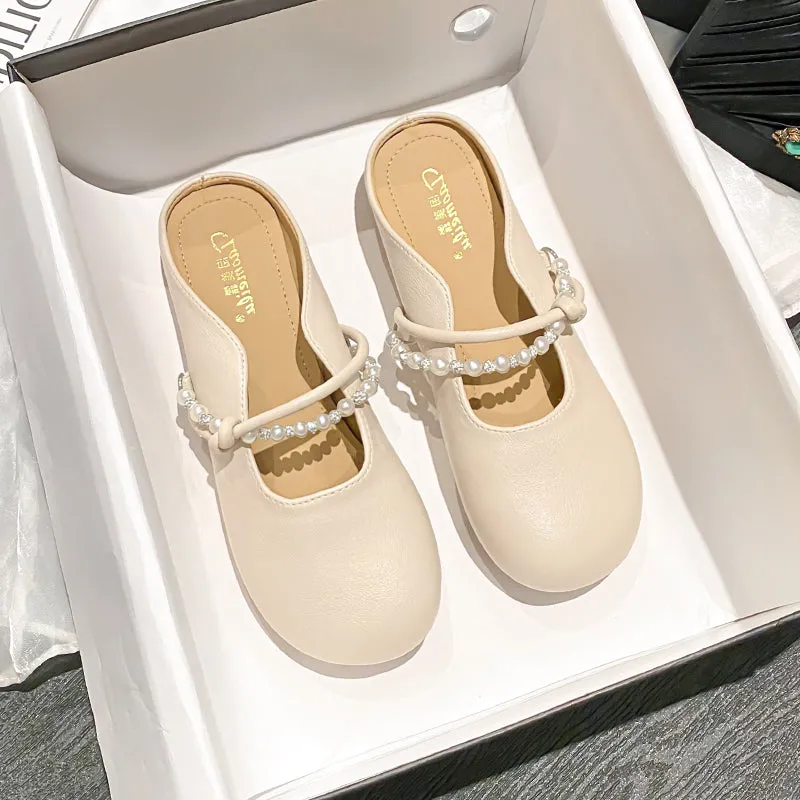 Women Soft Casual Minimalist Flat Mules