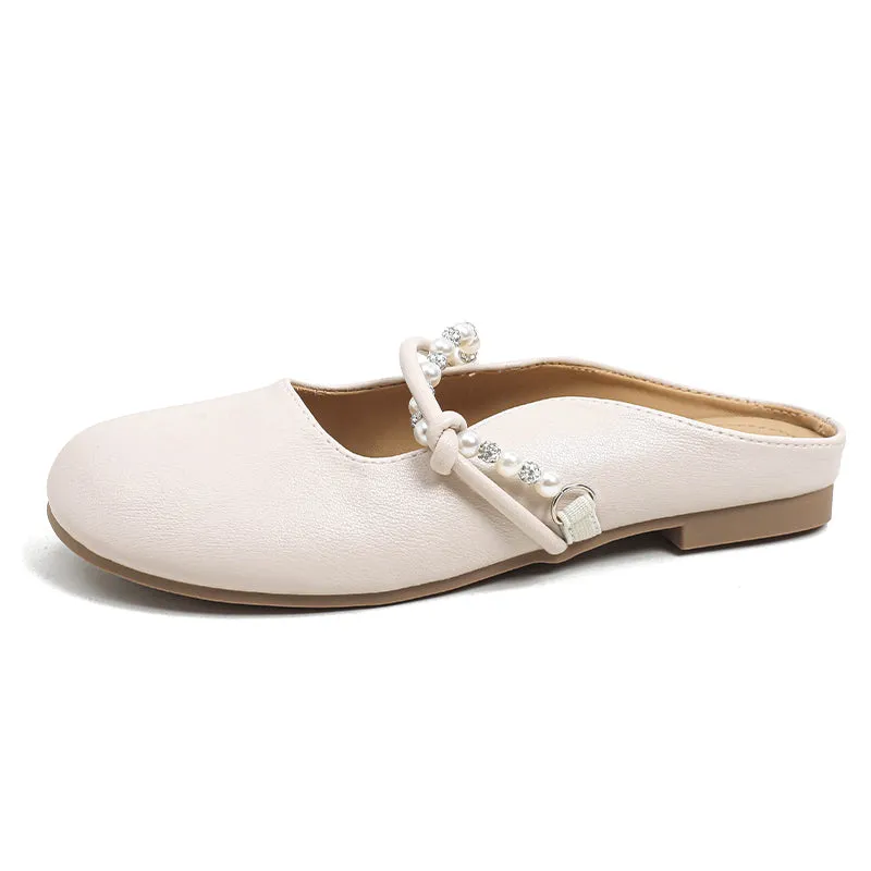 Women Soft Casual Minimalist Flat Mules