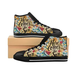 Women's Classic Sneakers - Here Comes The Sun