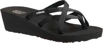 Women's TEVA | Mush Mandalyn Wedge Ola 2 Sandal | Black