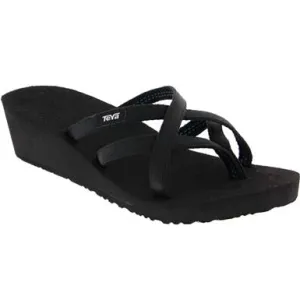 Women's TEVA | Mush Mandalyn Wedge Ola 2 Sandal | Black