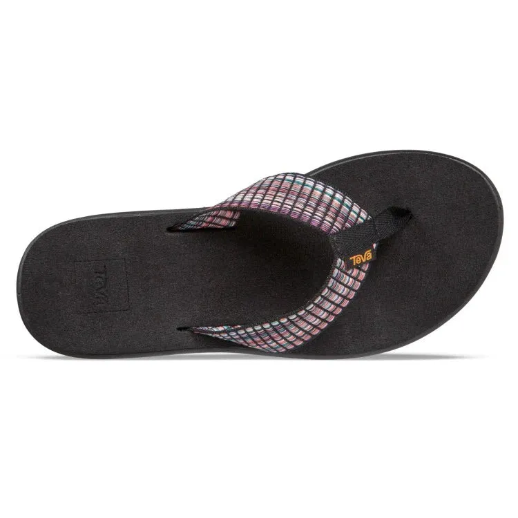 Women's TEVA | Voya Flip Flop Sandal | Bar Street Multi Black