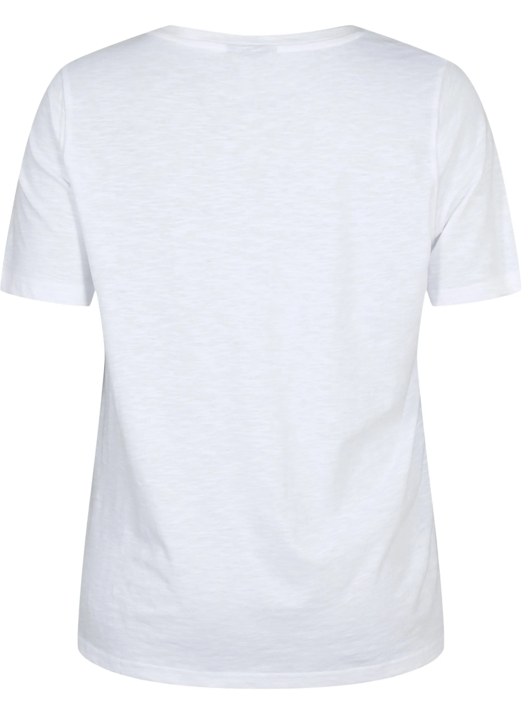 Zizzi Brea T-Shirt in White